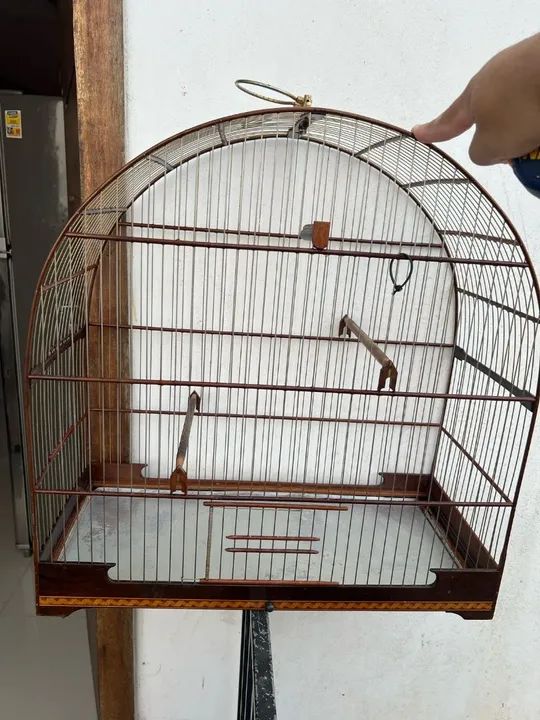 Gaiola para Pássaros tipo luxo N5 - Excelente Estado - Foto 4