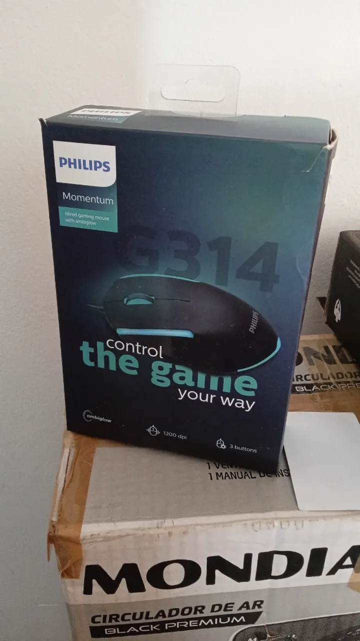Mouse PC Philips com RGB