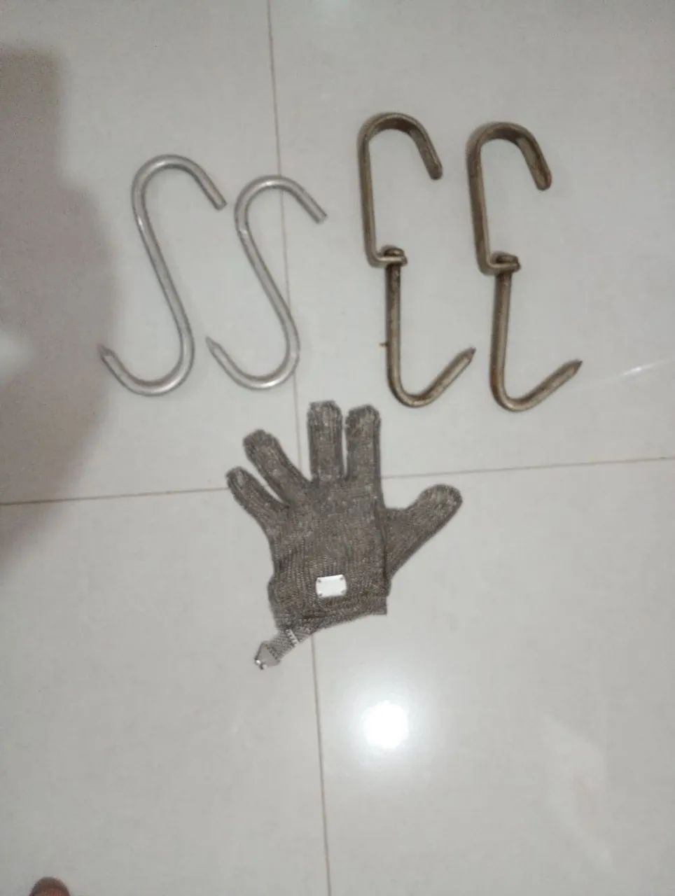 Luvas de segurança e Ganchos para açougue - Foto 2