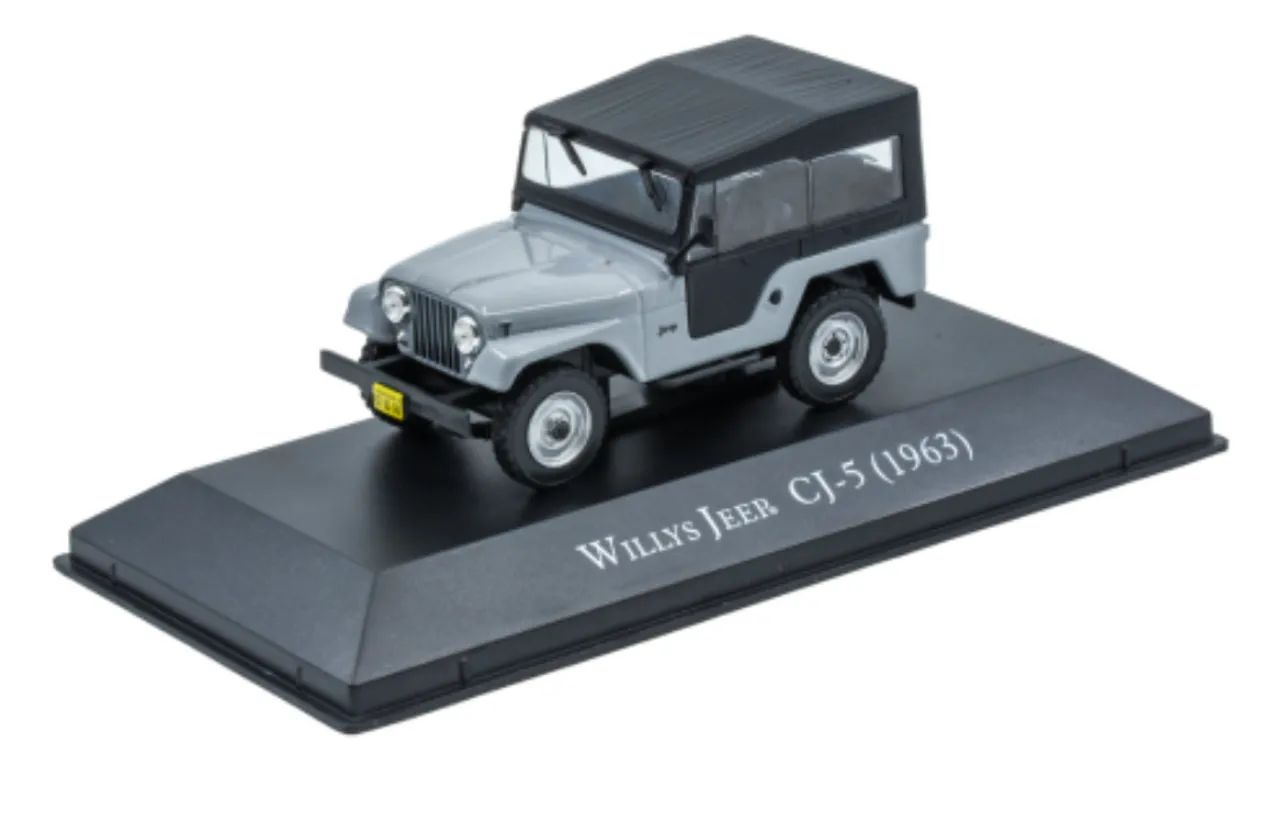 Miniatura Willys Jeep CJ-5 (1963) escala 1/43