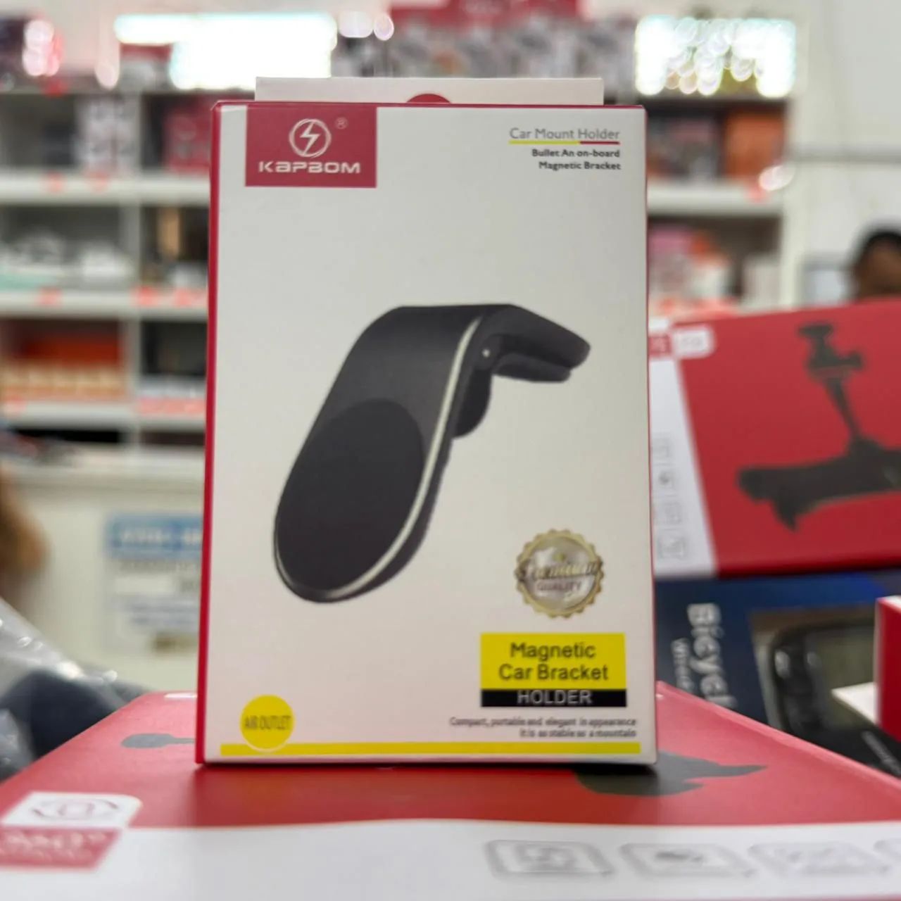 Suporte de celular magnético para carro saída de ar