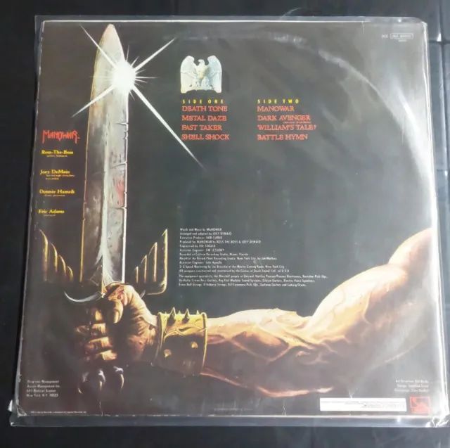 LP Manowar - Battle Hymns - Importado - CDs, DVDs etc - São