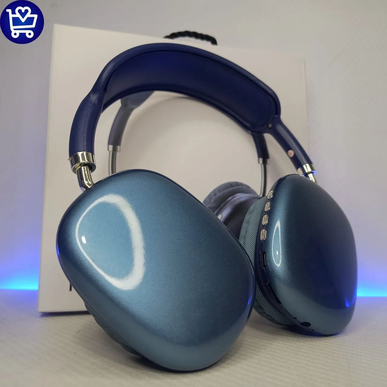 Headphone Apple AirPods Max - Azul - Fones de Ouvido - Centro