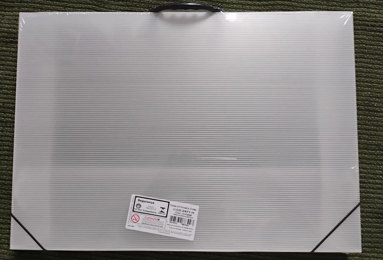 Maleta A3 Transparente  - Foto 2