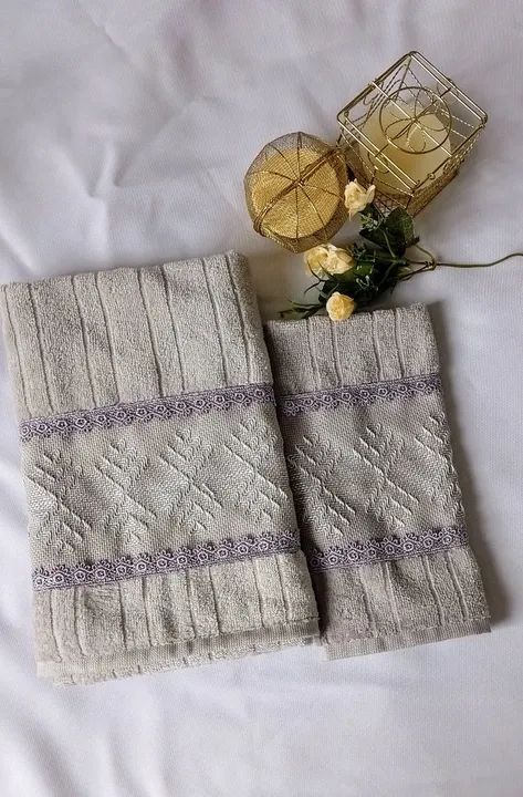 Toalhas de Banho Bordadas - Luxo e Elegância - Foto 4
