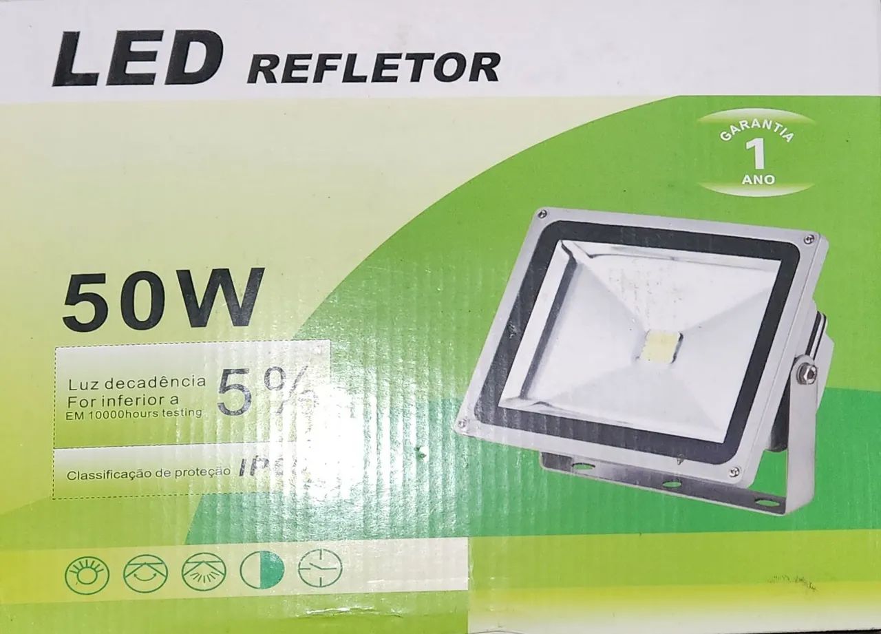 Refletor LED 10W RGB com Controle Remoto  - Foto 4
