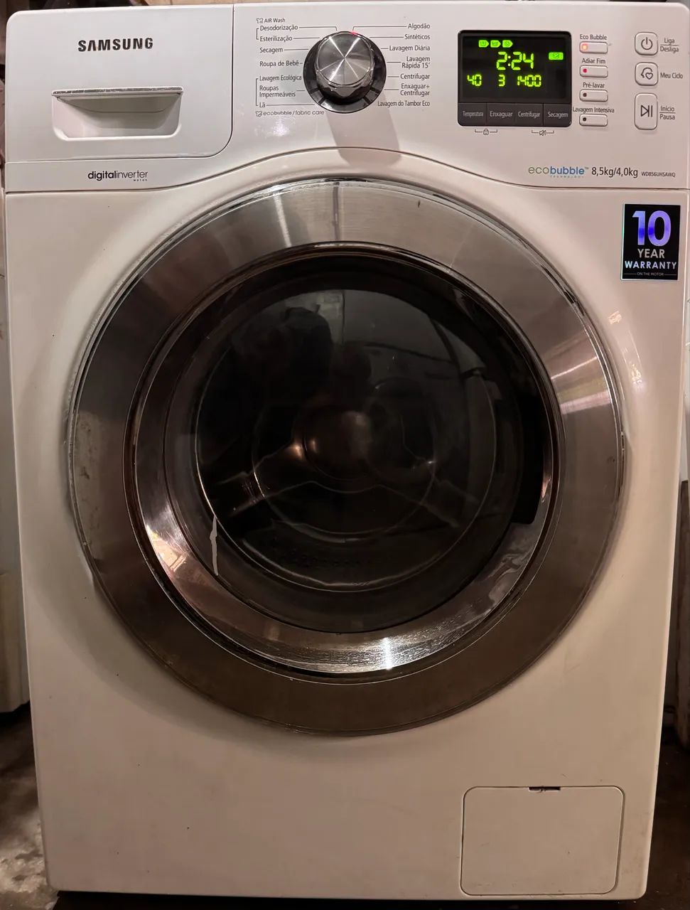 Lava e seca usada funcionando normalmente  - Foto 3