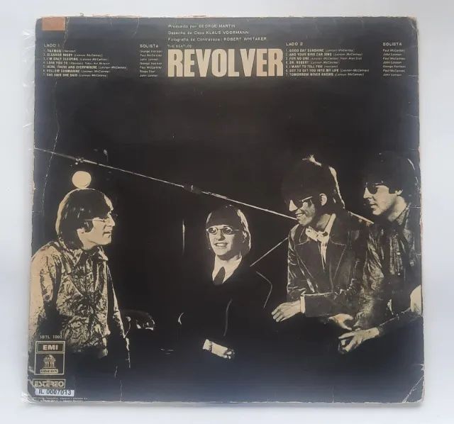 LP VINIL - THE BEATLES - REVOLVER - EDIÇÃO DE 1974 COM SELO GRAFADO INCORRETAMENTE - Foto 2