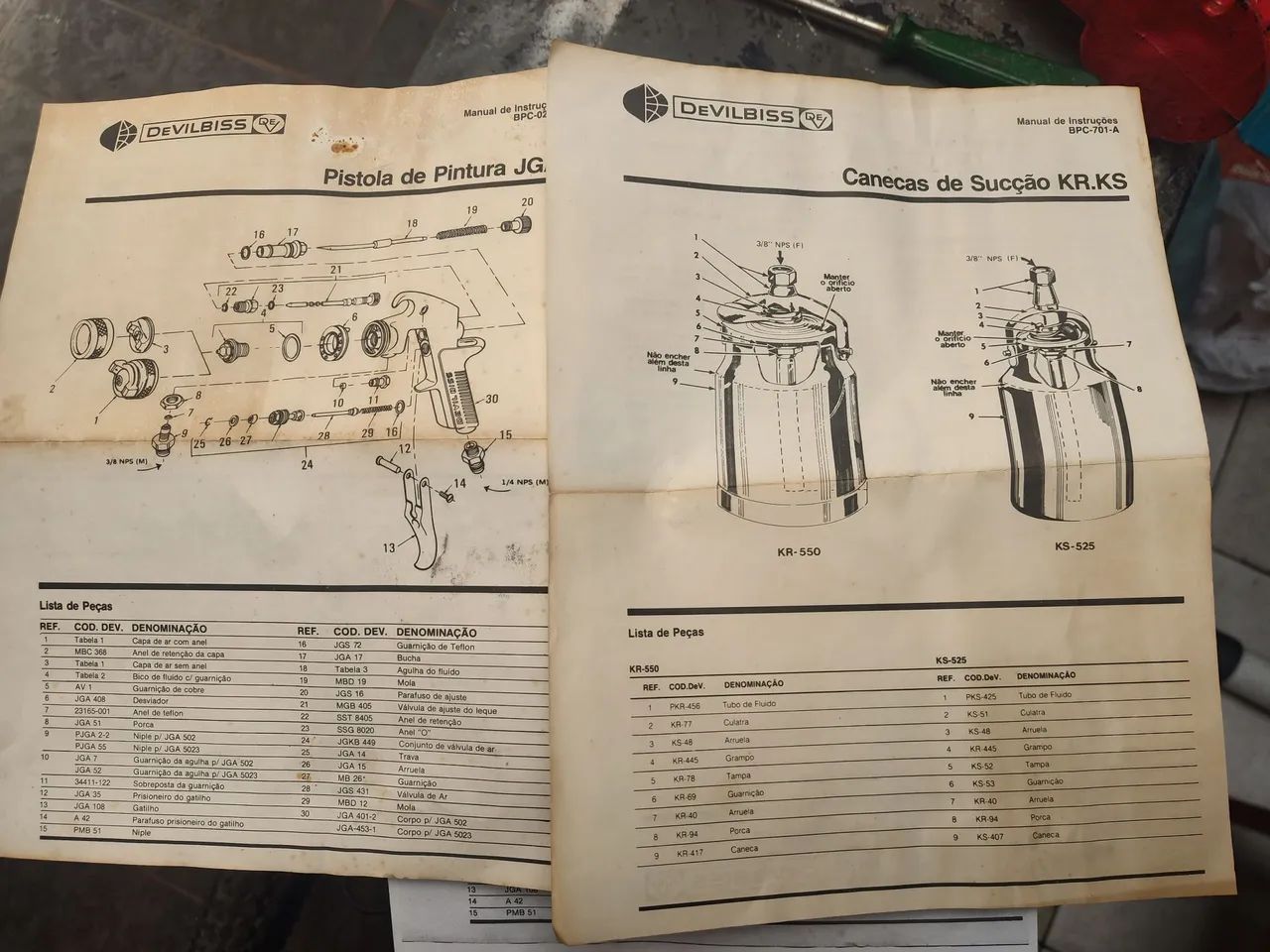 Pistola de pintura Devilbiss - Foto 4