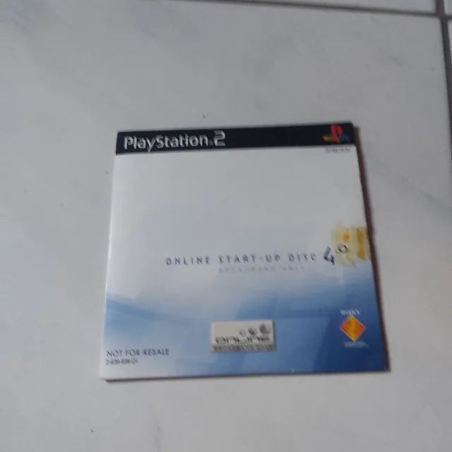 Playstation 2 Online Start-Up Disc 