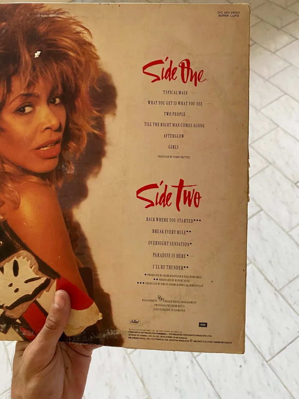 Disco de vinil - Tina Turner