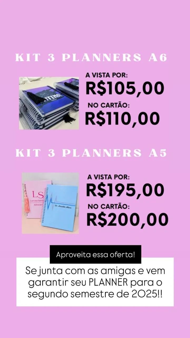 Kit 3 Planners  - Foto 2