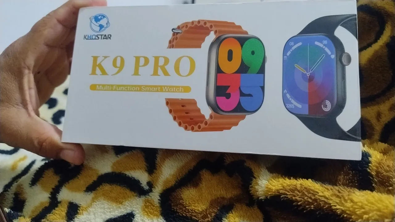 Smartwatch K9 Pro Multi-Função Khostar