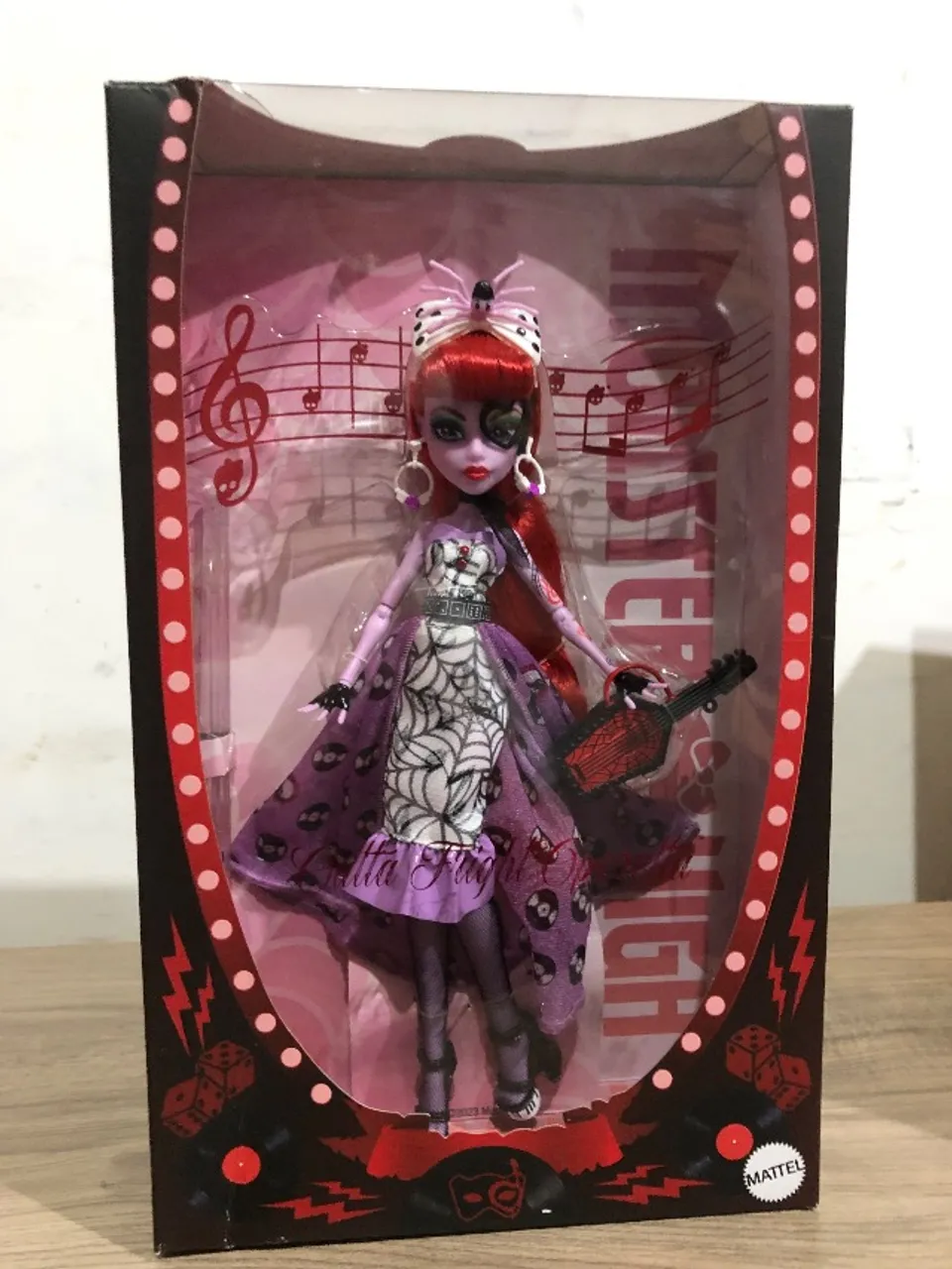 Operetta Outta Fright Monster High Lacrada Com Avarias Na Caixa
