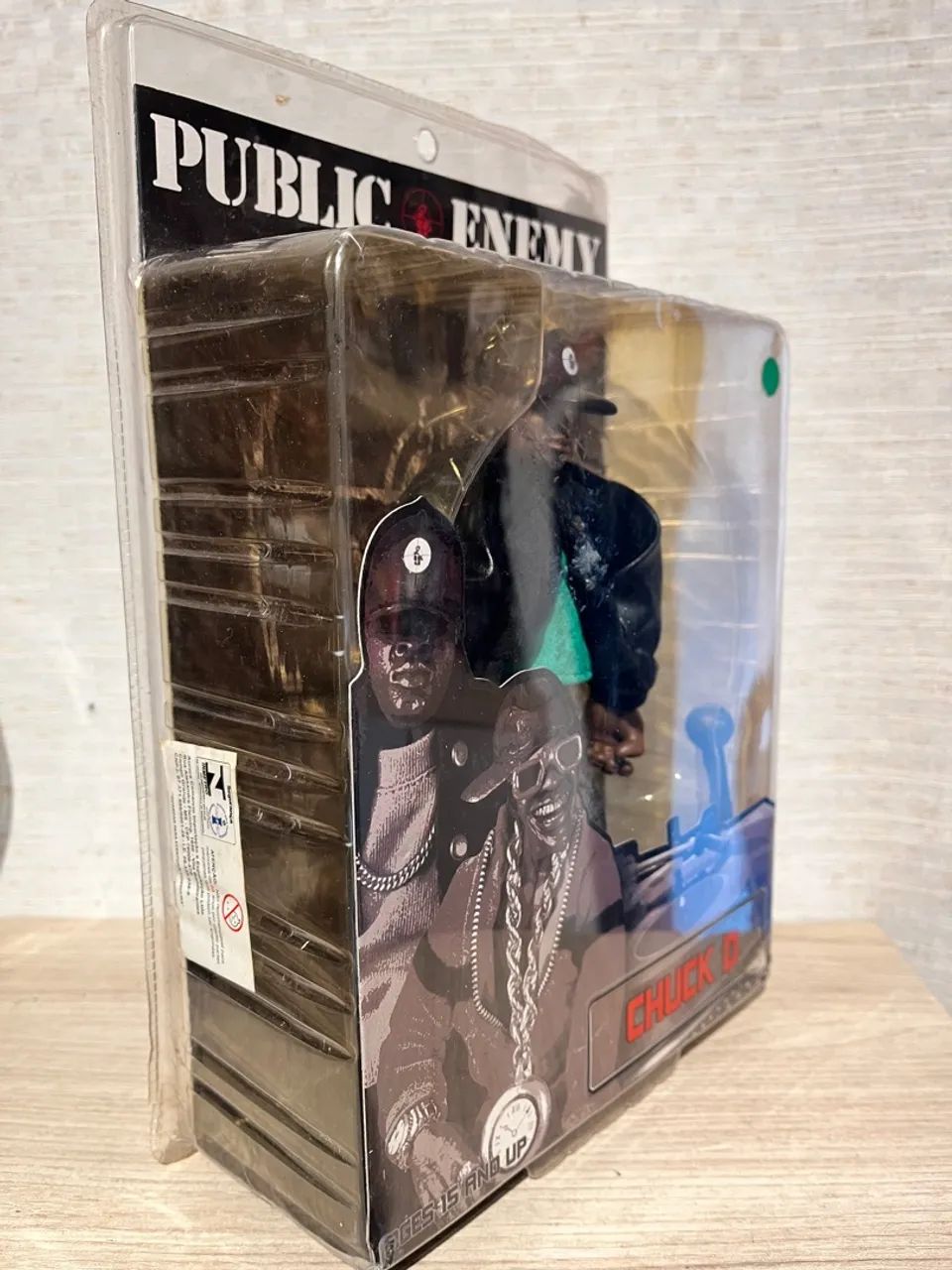 Figura Chuck D Public Enemy Mezco raro ñ hot toys LACRADO - Foto 3