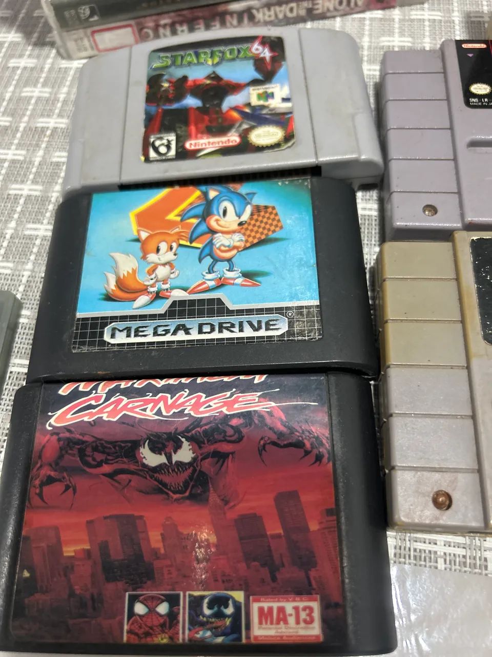 Lote of games ps2 ps3 ps4 gamecube DS 3DS R4 super Nintendo and mega drive Nintendo 64 64313239164673123