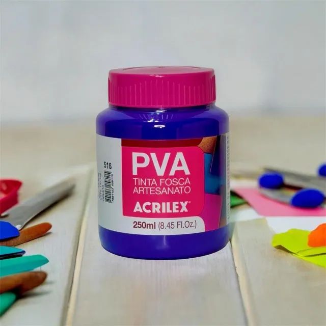 Acrilex Matte Craft and School Paint 250ml – Multiple Colors64728255068547124