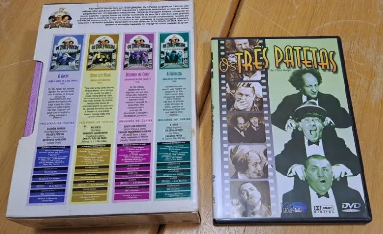 dvds os tres patetas originais - Foto 5