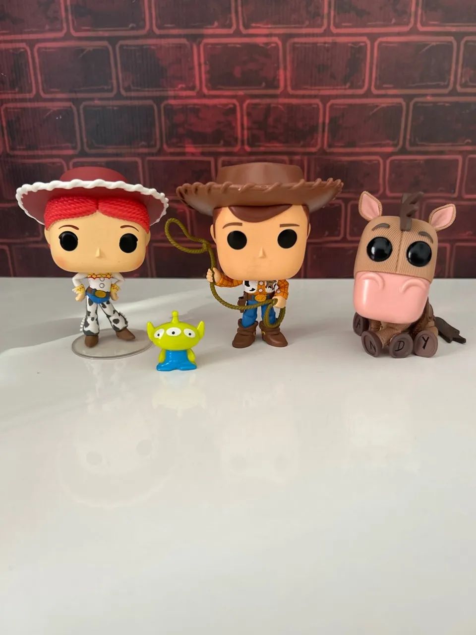 Toy Story Action Figures - Woody, Jessie, and Bullseye