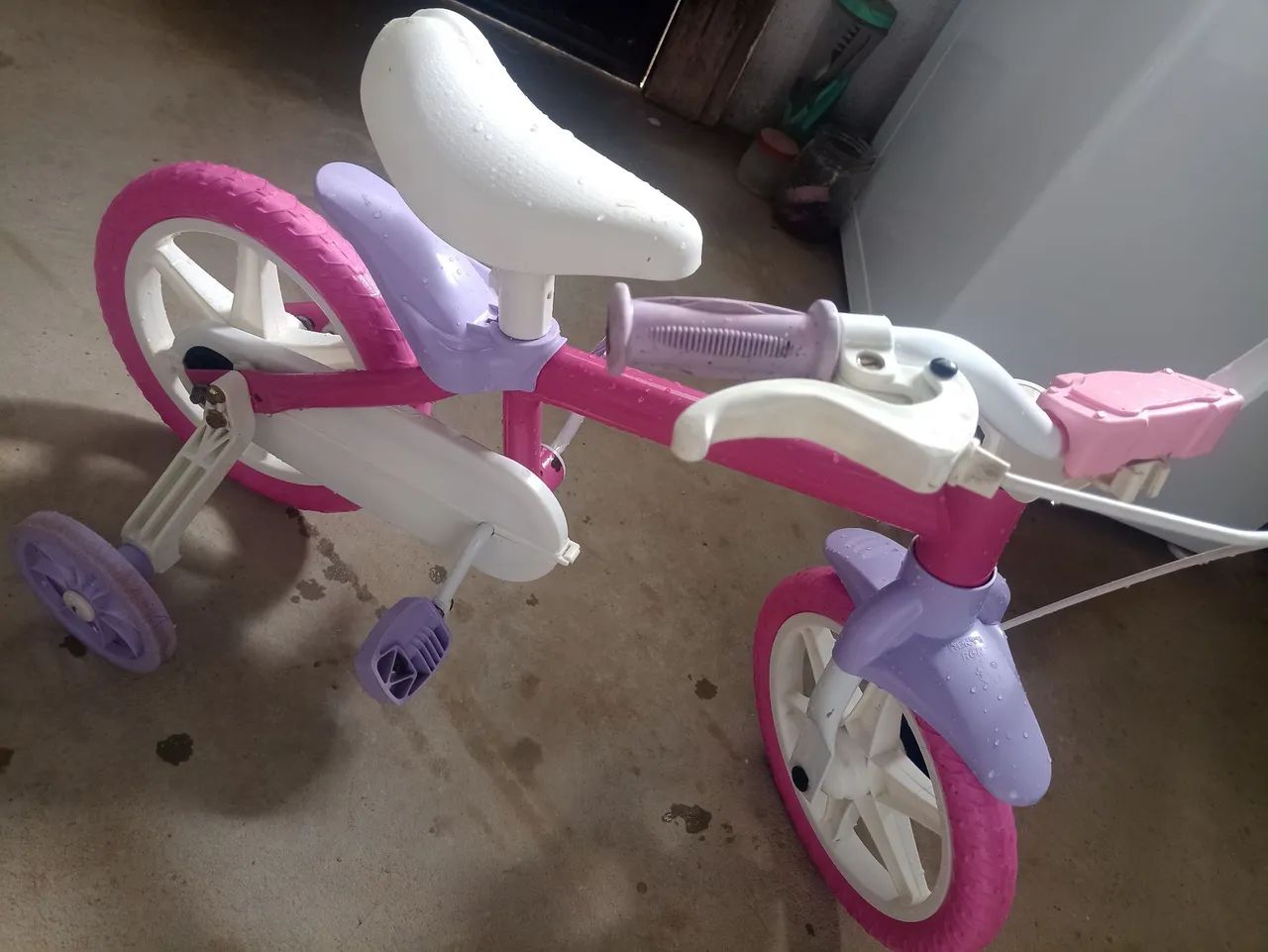 Tri-ciclo Infantil - Rosa e Lilás - Foto 2