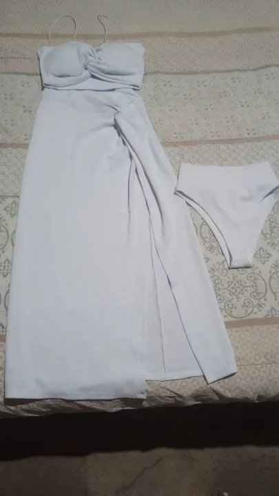 conjunto cropped saia