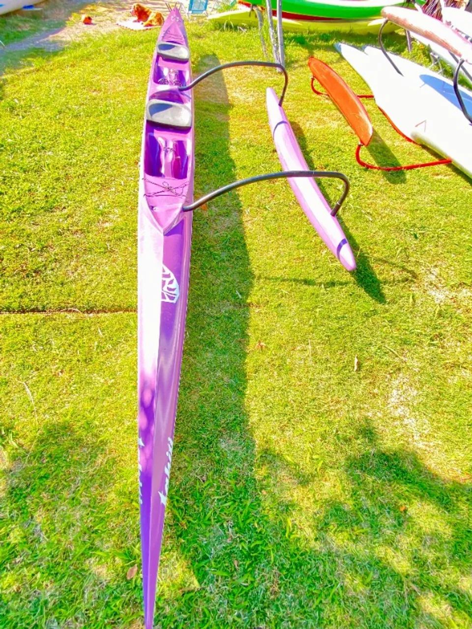 Canoa havaiana OC2 - Foto 3