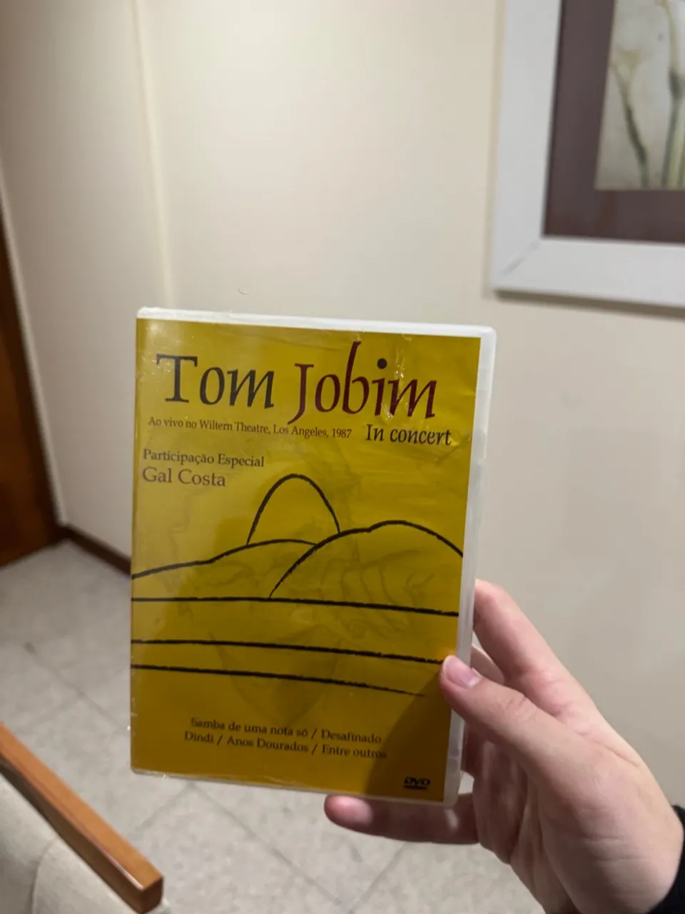 DVD Tom Jobim Ao Vivo no Wiltern Theatre