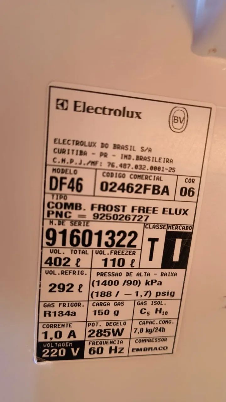 Geladeira Eletrolux Frost-Free, 402l, DF46 - Foto 6