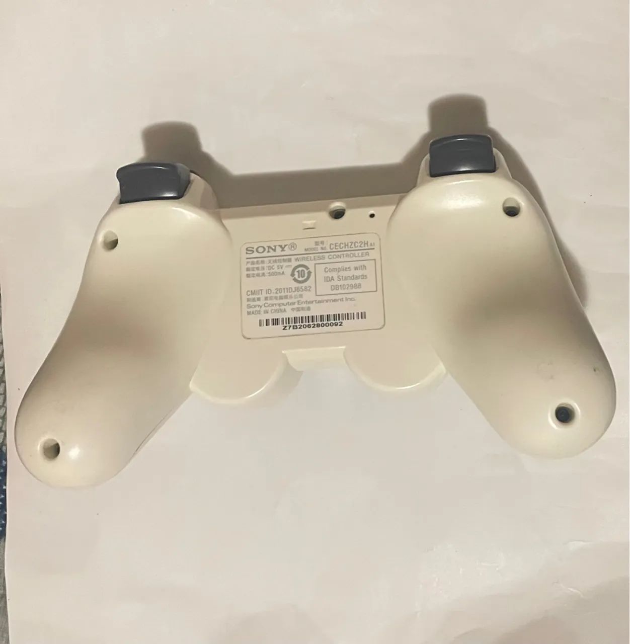 Controle DualShock 3 Branco para PS3 ( consevadissimo ) - Foto 2