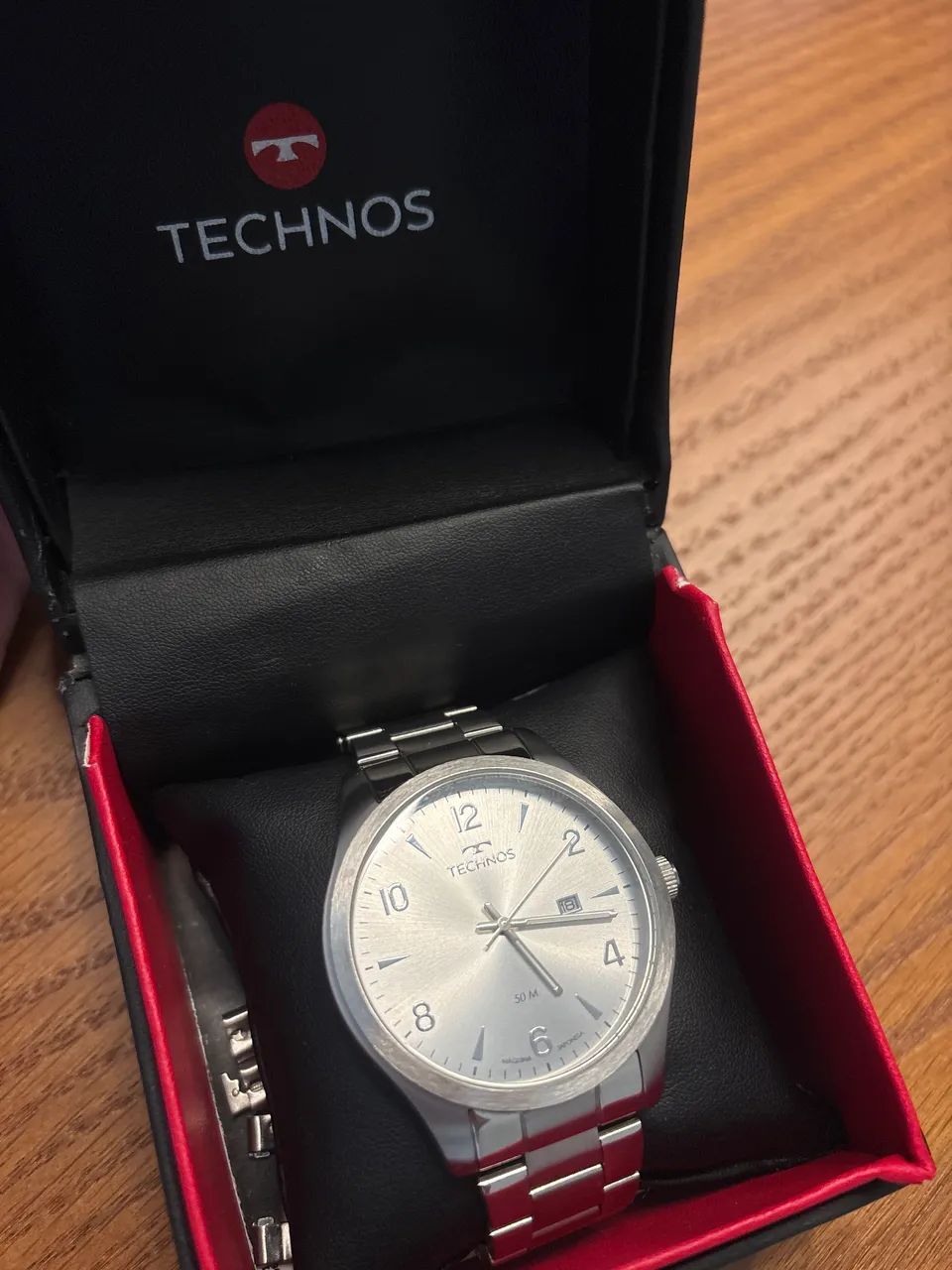 Relógio Aço Technos