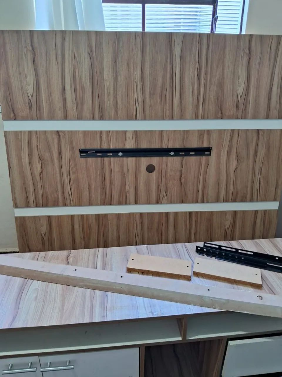 Conjunto Painel e Estante para sala - Foto 2