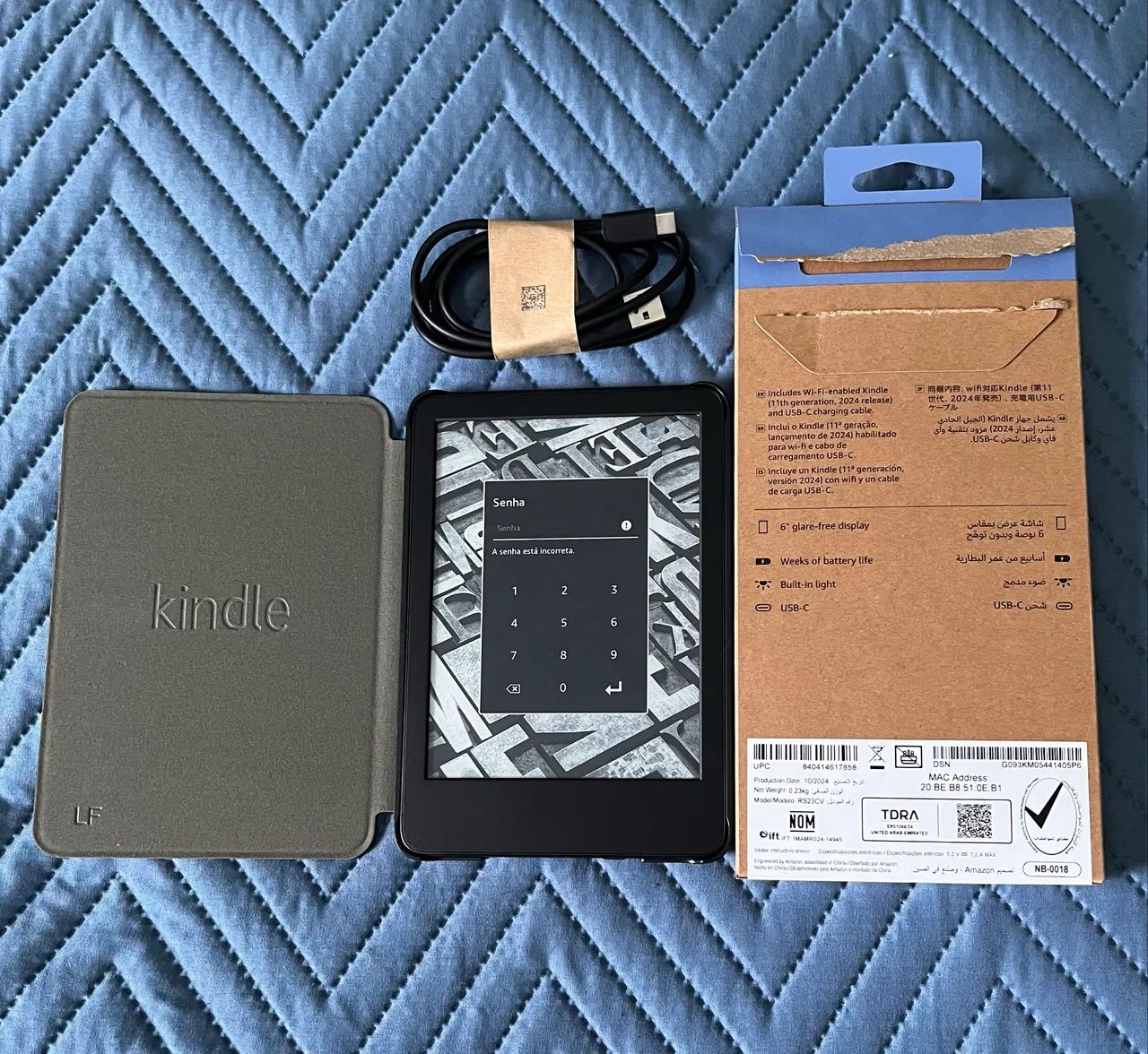 Kindle 11ª Geração 16GB - Impecável! 530,00 - Foto 2