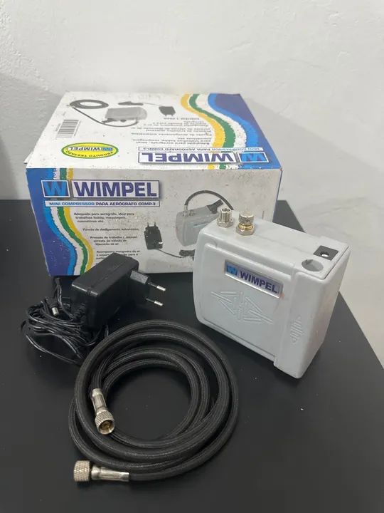 Mini compressor para aerógrafo wimpel