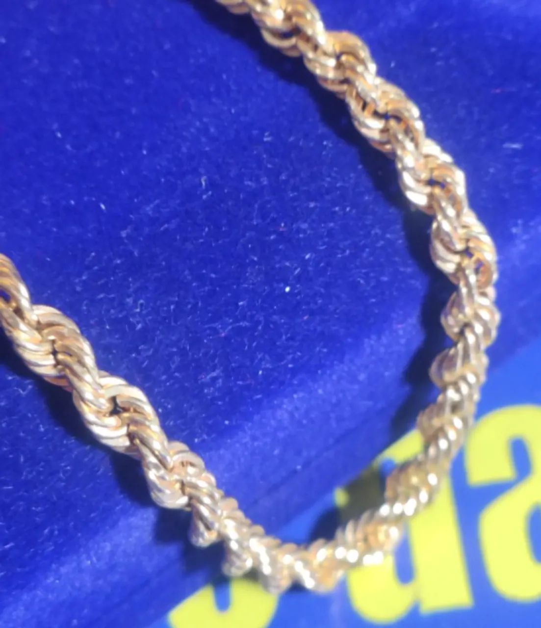 Pulseira Torcida Ouro 18 Kilastes  4 Gramas 4 mm  - Foto 4