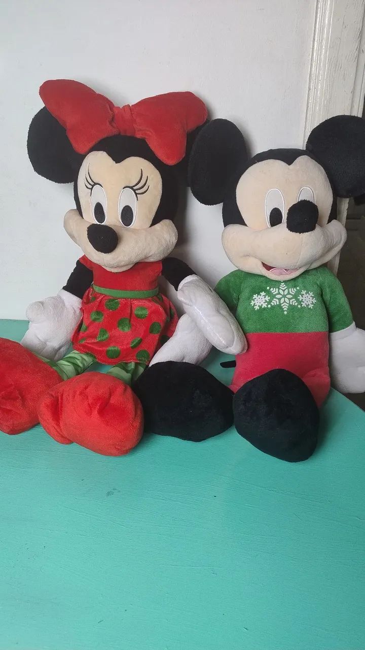Mickey e Minnie de natal Disney 