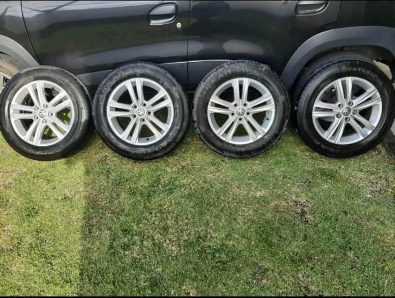 Jogo de Rodas Volkswagen Original Novo Polo/Virtus Aro 15