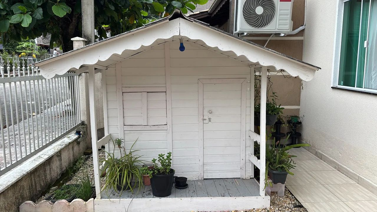 Casinha de Criança em Madeira com Varanda - Foto 4