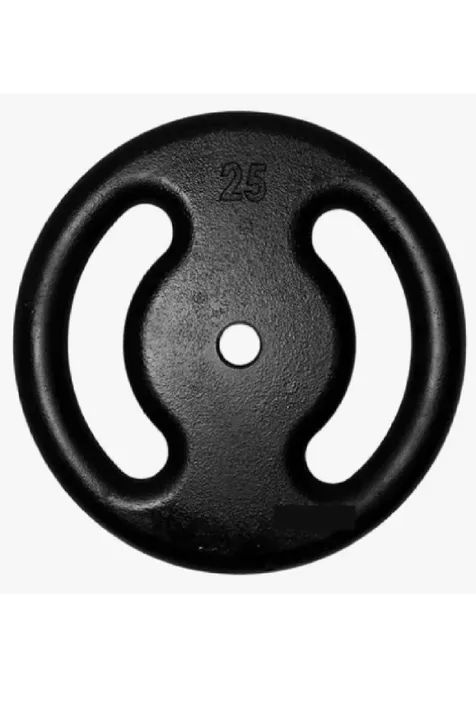 Anilha Musculação 25Kg Anti Ferrugem  - Foto 2