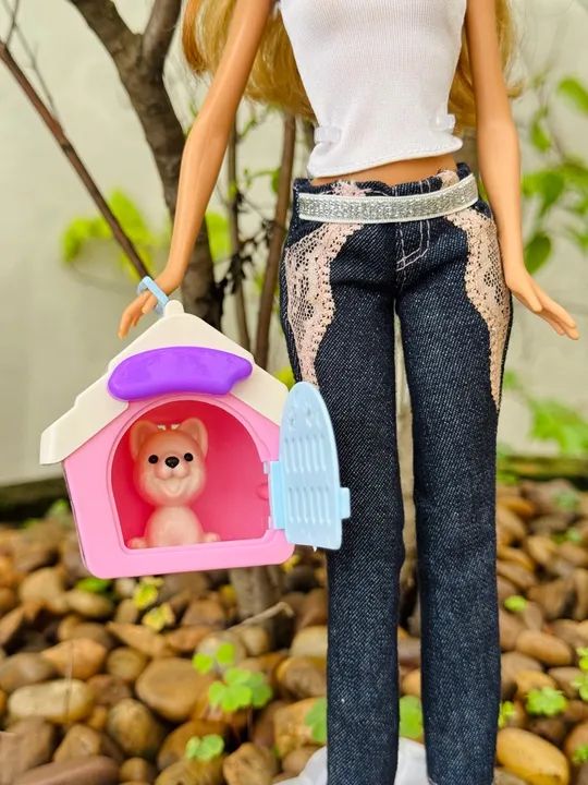 Barbie com Cachorrinho - Foto 3