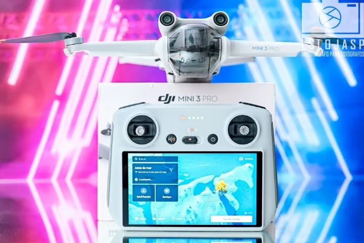 Drone DJI Mini 3 PRO 4K HDR 60fps + Controle RC com Tela