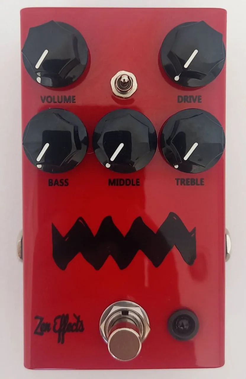 Pedal Angry Charlie V3 JHS Clone Zen Effects Novo! - Instrumentos