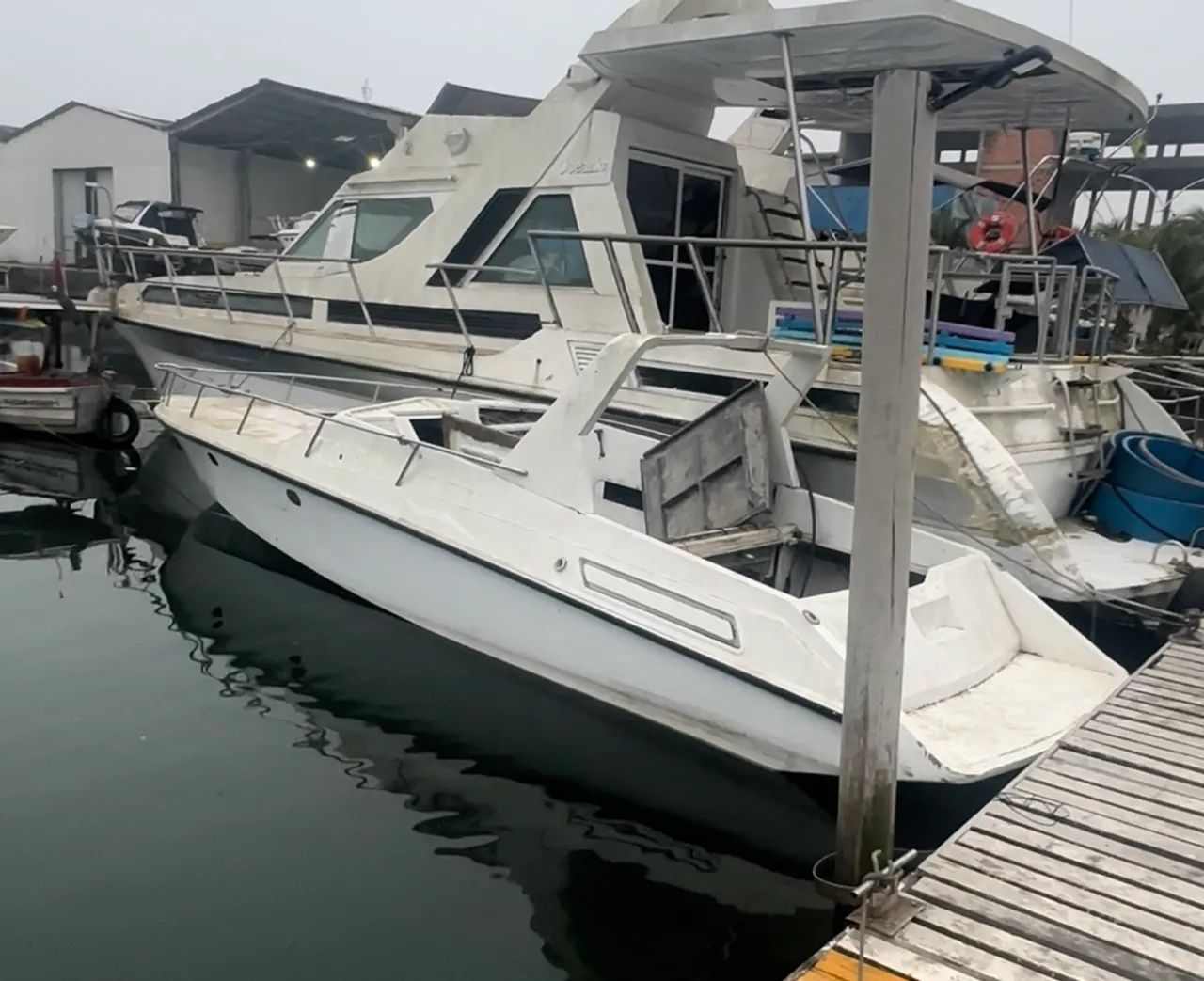 Lancha tecnomarine 31com banheiro e quarto - Foto 6