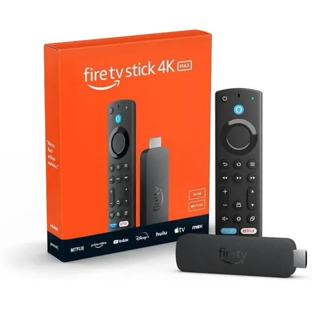 Amazon Fire Tv Stick 4k Max 2ª geração - 16gb de armazenamento - C/ Alexa - Wi-fi 6E