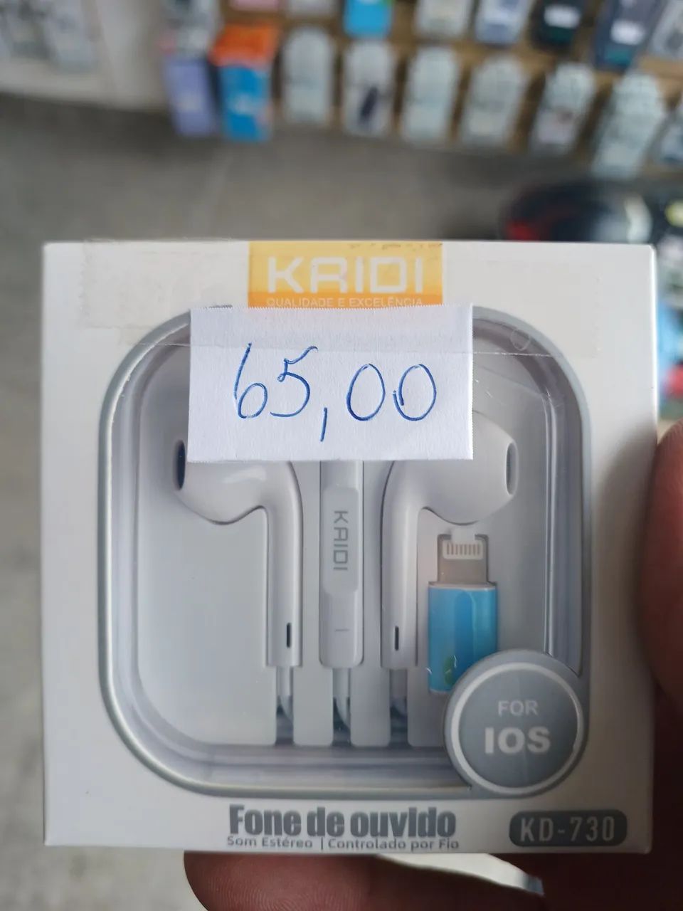 Fone ios kwo 730 - Foto 5
