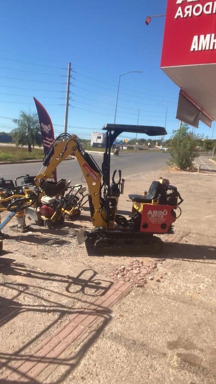 Mini retro escavadeira65137997936258120