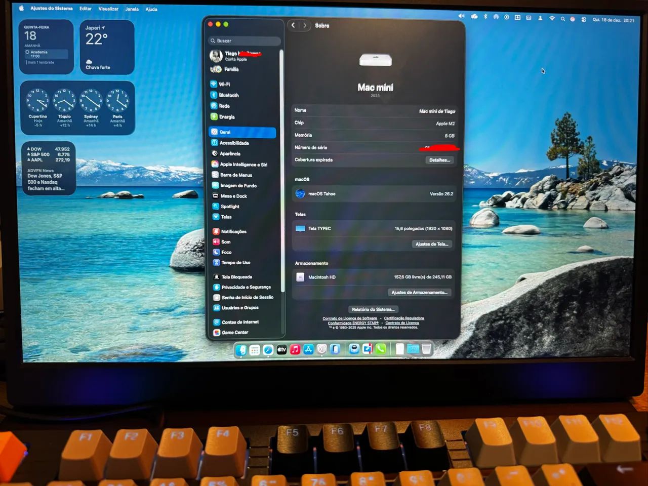 Mac Mini M2 8gb 256gb - Computadores e Desktops - Chacrinha
