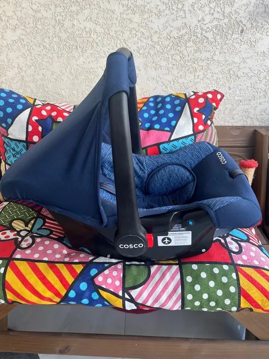 Bebê conforto Cosco - Semi novo  - Foto 3