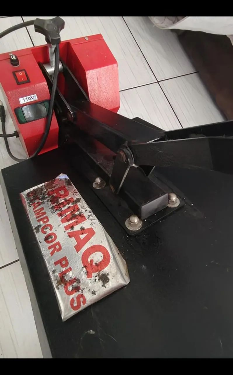 Máquina de estampar. Rimaq. Camisetas área de trabalho, 40x50.  - Foto 5