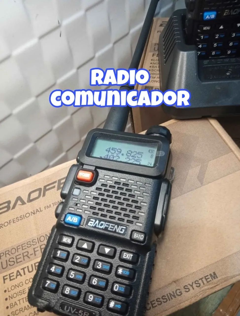 Radio comunicador baofeng uv5r