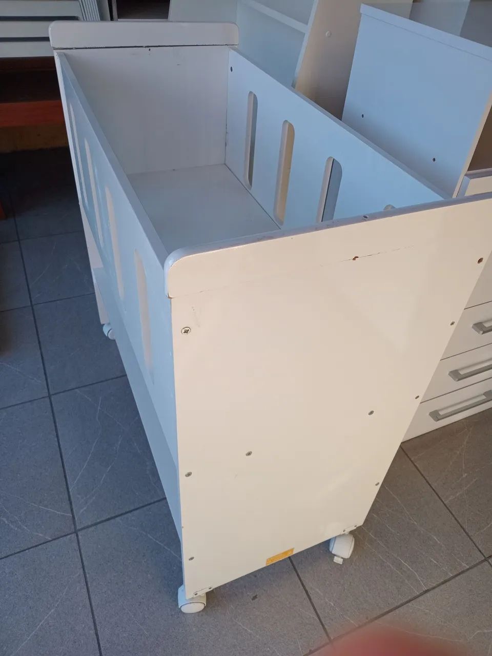 Mini berço,  em bom estado.(Entrego). - Foto 3